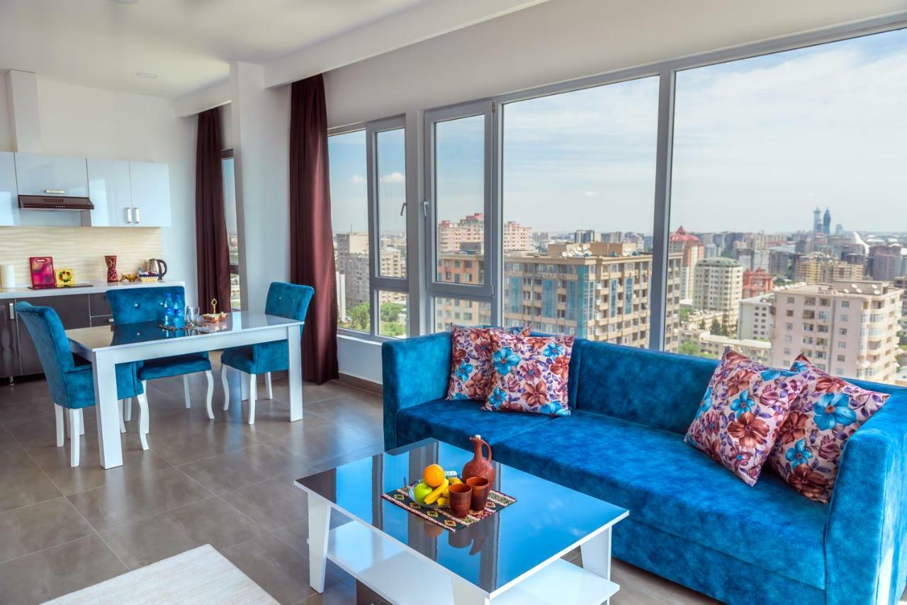 Panorama Baku - 22 Floor Lejlighedshotel Eksteriør billede