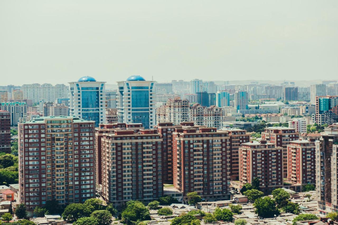 Panorama Baku - 22 Floor Lejlighedshotel Eksteriør billede
