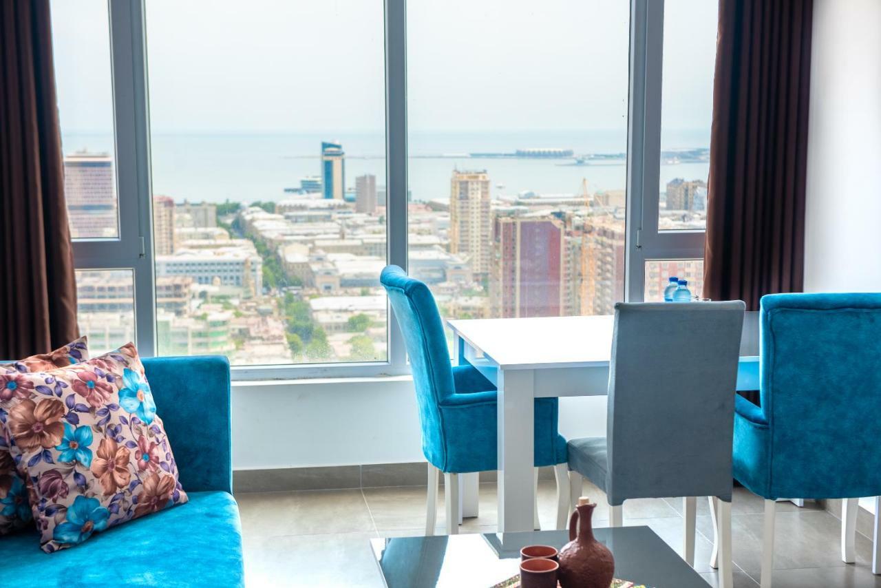 Panorama Baku - 22 Floor Lejlighedshotel Eksteriør billede