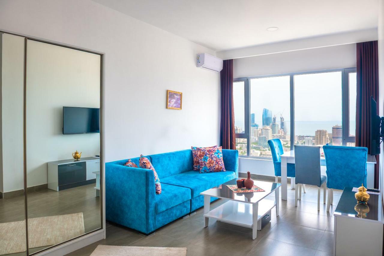 Panorama Baku - 22 Floor Lejlighedshotel Eksteriør billede