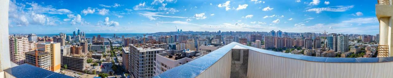 Panorama Baku - 22 Floor Lejlighedshotel Eksteriør billede